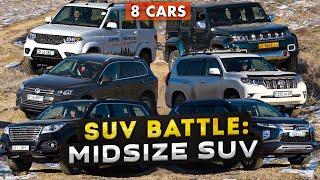 SUV Battle 2022: Mid-size Chevrolet, Toyota, Mitsubishi, Haval, BAIC, Volkswagen & UAZ / Bremach