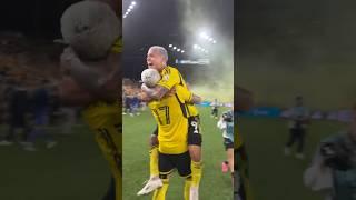 The MOMENT Columbus Crew crowned Leagues Cup Champions  #mls #celebration