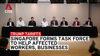 Singapore Economic Resilience Taskforce formed to deal with effects of Trump tariffs | Full video