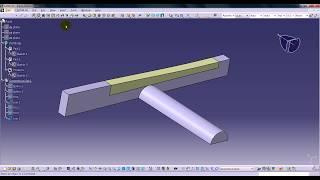 CATIA V5 - BASIC HYBRID DESIGN