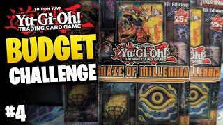 Yugioh Budget Challenge [#4] | Sealed Only!