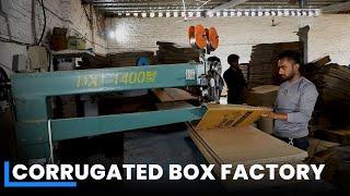 Corrugated Boxes फैक्ट्री में कैसे बनाया जाता है | Making Process of Corrugated Box | Unbox Factory