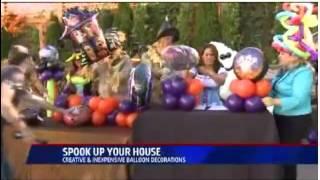 Sandi Masori on Fox 5 San Diego teaching DIY Balloon Decor