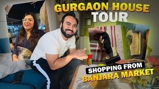 Finally Shopping For Our UK Home From INDIA | Friend's House Tour In Gurgaon |India Family Vlogs