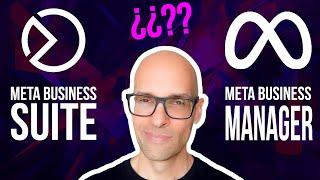  Meta BUSINESS SUITE vs Meta BUSINESS MANAGER... Diferencias y Cuándo Usar Cada Uno [FB ADS]