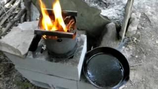 Hobo Stove Cooking