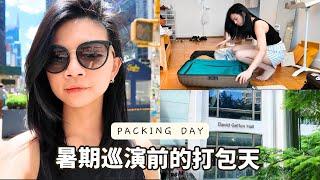 (ENG) Travel day VLOG  | Packing + cleaning before I leave for the summer 