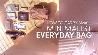 [EDC] What's in My Bag? Minimalist Tiny Everyday Carry & Filming. How to Choose a Perfect Bag Online