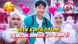 YEEN & AYA DATING DENGAN MIKHA 24 JAM !! - DUA GADIS UNTUK SATU LELAKI !