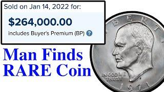 Coin Collector Finds $250,000+ Ike Dollar Prototype & Sells At Auction: The First Eisenhower Dollar