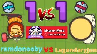 Zombs Royale 1v1 in Mystery Mode | LegendaryJun vs. ramdonooby