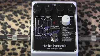 Electro Harmonix B9 Organ Machine pedal demo with Gretsch White Falcon & Dr Z