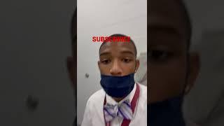JJthedrummer goes crazy playing the drums at school