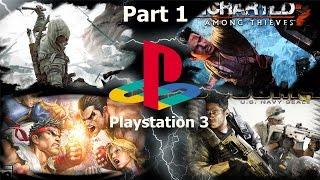 TOP PS3 GAMES (PART 1) OVER 700 GAMES!!