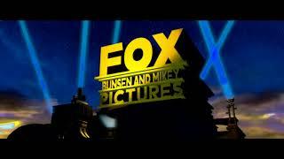 Fox Bunsen and Mikey Pictures logo (2010) (The Darker Outage 2 Variant)