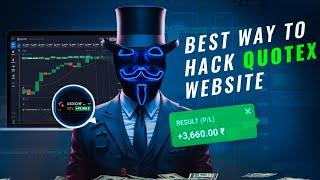 BEST WAY TO HACK QUOTEX WEBSITE 2024| 100% NO LOSS QUOTEX TRADING STRATEGY TUTORIAL FOR BEGINNERS