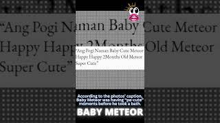 Baby Meteor’s “pa-cute” moments warm hearts on social media