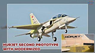 The Second Prototype of the Hurjet Light Combat Trainer Jet with Several Modifications