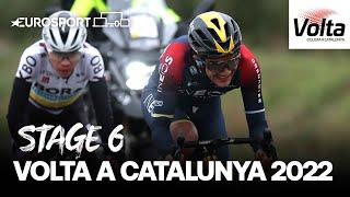 Volta a Catalunya 2022 - Stage 6 Highlights | Cycling | Eurosport