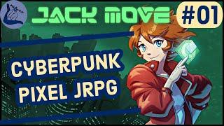 Jack Move #01 | Ersteindruck zum neuen Cyberpunk JRPG ala Final Fantasy [Lets Play Deutsch]