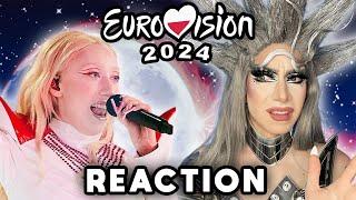 Luna - The Tower (LIVE) | Poland  | Reacting to Eurovision 2024