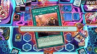 N rarity's craziest field spell DELETES Entire Hand and Extra Deck ft Mekk Knight Yugioh Master Duel