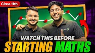 Watch This Before Starting Class 11th Maths | Next Toppers Science
