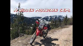 Dual-sport ride through the snow to find a hidden mountain gem. Honda CRF250l.