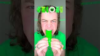 Giant Green Candy ASMR!? 