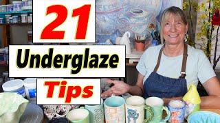 21 Essential Tips for Underglazing Your Pottery