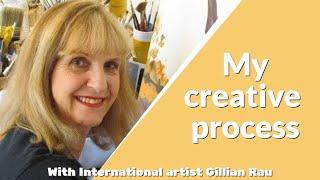 Oil Painting:  Unveiling the Magic: Gillian Rau's Creative Process Revealed