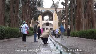 Fin Garden, Kashan, Iran in 4K