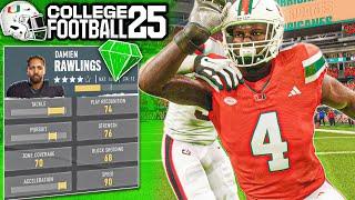 College Football 25 Miami Dynasty Ep.3 - Scouting GEMS & Trying to Start the Season Strong