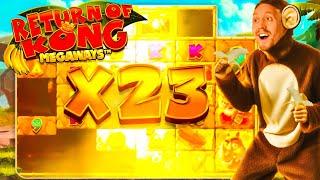 KING OF THE JUNGLE!! - Epic Bonus On Return Of Kong Megaways!