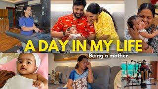 A DAY IN MY LIFE  | BEING A MOM  | Malavika Krishnadas | Rutvi Thejus | Thejus Jyothi