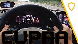 Cupra Leon ST 2.0TSI 4M  | 0-250 km/h POV on Autobahn | 310hp AWD