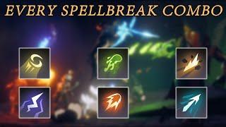 EVERY Combo In Spellbreak - Spellbreak Guides