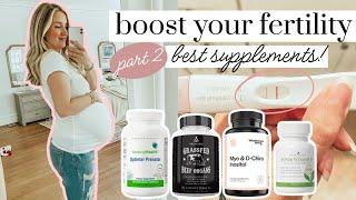 BEST FERTILITY SUPPLEMENTS | Boost Your Chances of Conceiving Pt. 2 | Becca Bristow MA, RD