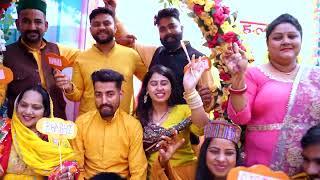 Haldi new song wedding Jassi & Priya present By Studio 9 Production Pathankot #weddingphotography