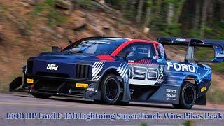 1600 HP Ford F-150 Lightning SuperTruck Wins Pikes Peak | 8 Minutes 53.553 Seconds