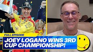 Joey Logano wins 3rd Cup Championship and SOUNDS OFF on Playoff Format! Kevin Harvick reacts