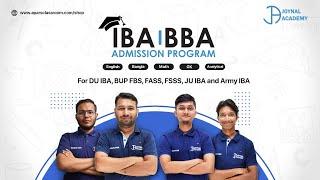 IBA BBA ADMISSION PROGRAM