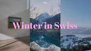 스위스 여행 vlog l 루체른, 리기산, 룽게언 호수, 스위스 미대, 영화보기 l Winter trip to Luzern and Rigi, Swiss #스위스여행 #겨울풍경