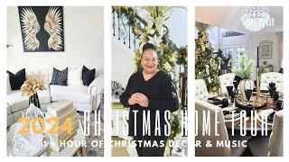 2024 Christmas Home Tour | 1- Hour + of Christmas Decor & Music