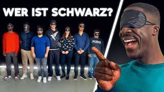 5 Weiße 2 geheime Schwarze Personen I Finde die Schwarze Person