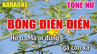 Bông Điên Điển Karaoke Tone Nữ - Beat Karaoke Nhạc Sống 2022 - Lâm Organ