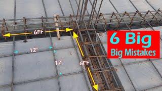 6 Big Mistakes in Slab Construction | Civil Site Visit Practical Video |
