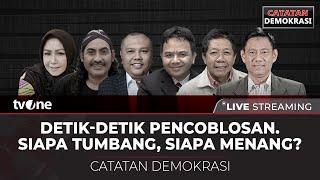 [LIVE] Detik-Detik Pencoblosan. Siapa Tumbang, Siapa Menang? | Catatan Demokrasi tvOne