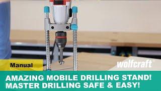 Amazing Mobile Drilling Stand! Master Drilling Safely & Easily!