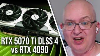 RTX 5070 Ti DLSS 4 vs RTX 4090 - How Close Can It Get?